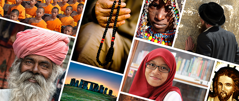 pictures of members of different religious traditions