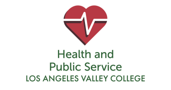 Heart with heartbeat icon for the Health and Public Service Pathway at Los Angeles Valley College