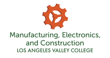 Gear icon for Manufacuturing, Electronics and Construction Pathway at Los Angeles Valley College