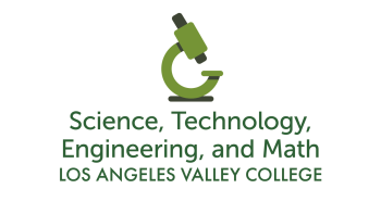 Microscope icon for Science, Technology, Engineering and Math Pathway at Los Angeles Valley College