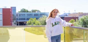 Christine Birchfiel Standup with LAVC Hoodie