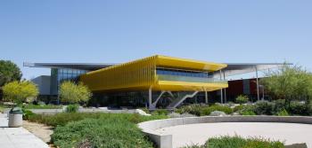 Student Union and Plaza Long View