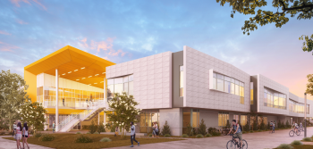 Rendering of Academic Building 2