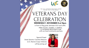 LAVC Veterans Day Celebration on November 8, 2023