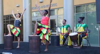 African Dancers at LAVC Umoja Heritage Celebration