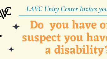 Do you suspect or have a disability? 