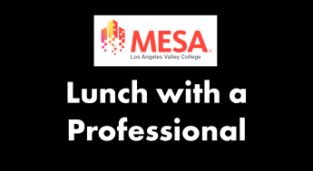 MESA Lunch with a Professional