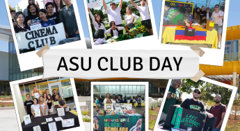 students enjoying campus events