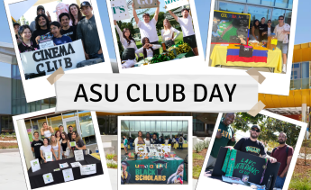 students enjoying campus events