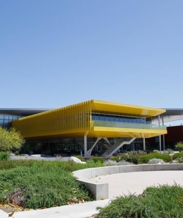 Student Union and Plaza Long View