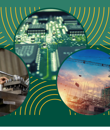 Manufacturing, Electronics, and Construction
