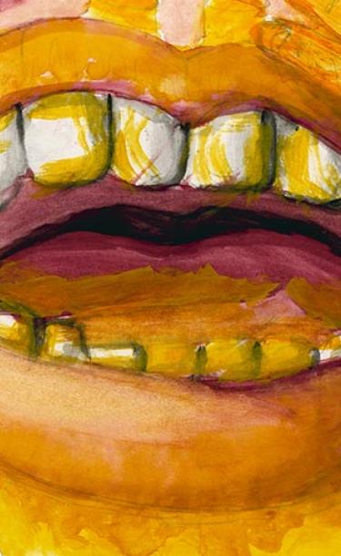 Mouth Detailed Painting