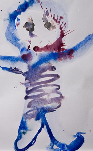 Stick Person Painting