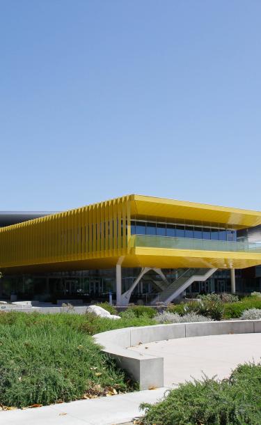 Student Union and Plaza Long View