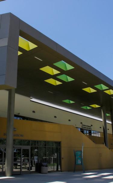 Students Services Building Front Entrance