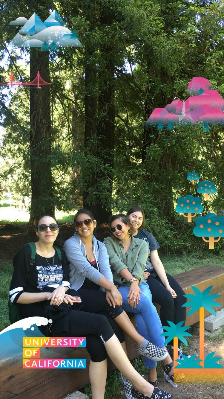 Four Girls Posing Together