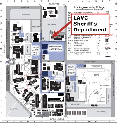 LAVC Map Sheriff Station.