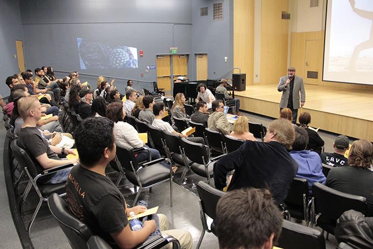 Steve P. Yandrich Giving a Conference