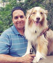 Cancino, Jose and His Dog Portrait