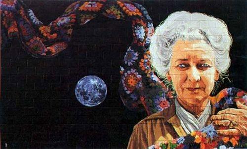Freeway LadyÂ Mural