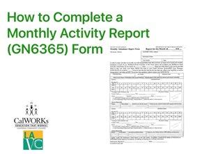 How to Complete Monthly Report