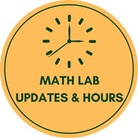 Math Lab Updates & Hours Image