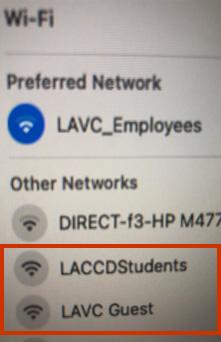 WiFi Networks Available for Students