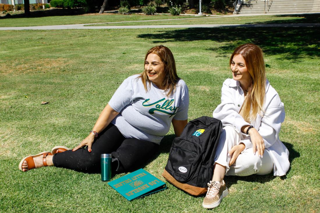 Students at Camous Garden