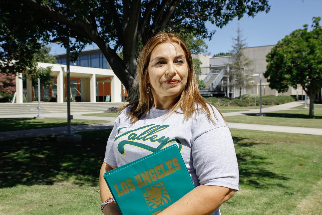 Student with Valley Shirt