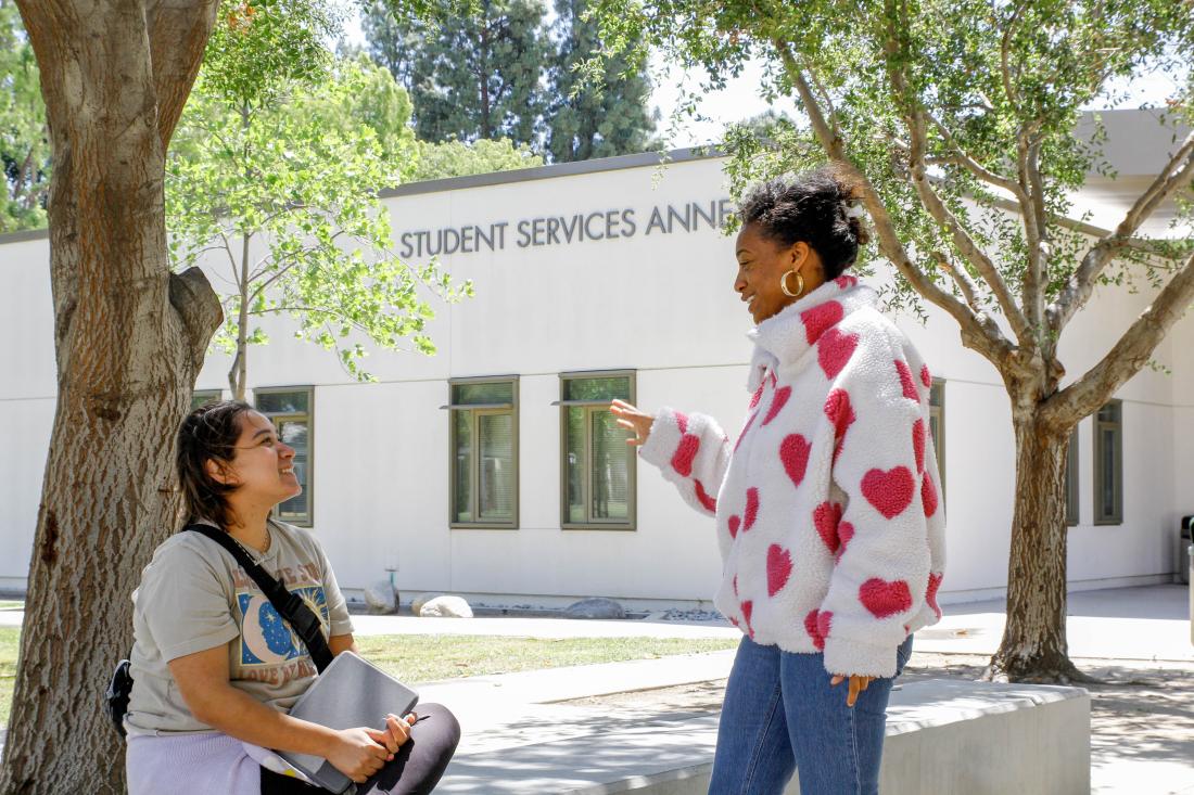 Student Friends Talking