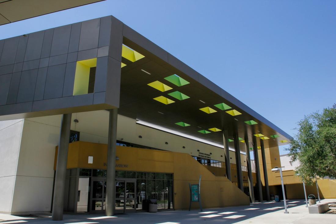 Students Services Building Front Entrance