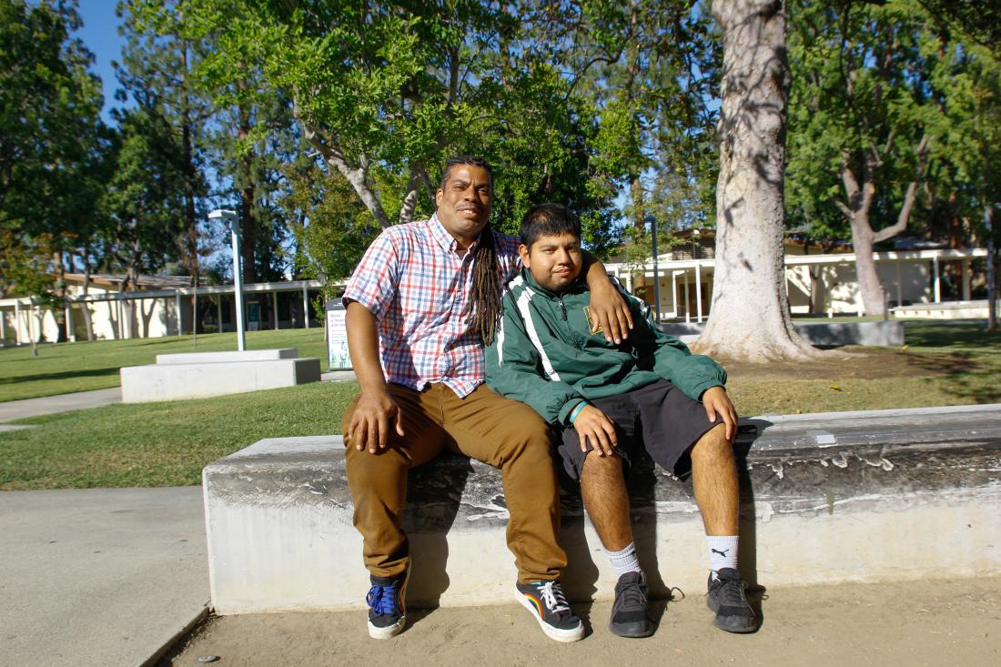 Father and Son at LAVC college