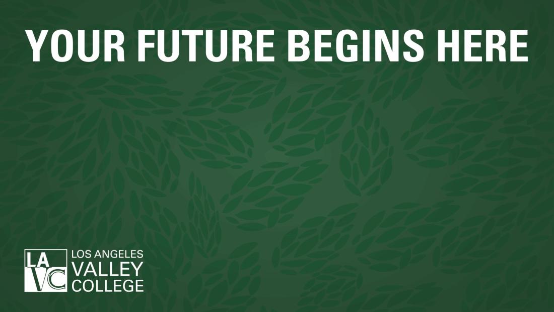 Your Future Begins Here Zoom Green Background