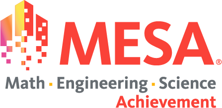 Logo of MESA Program - Math Engineering Science Achievement