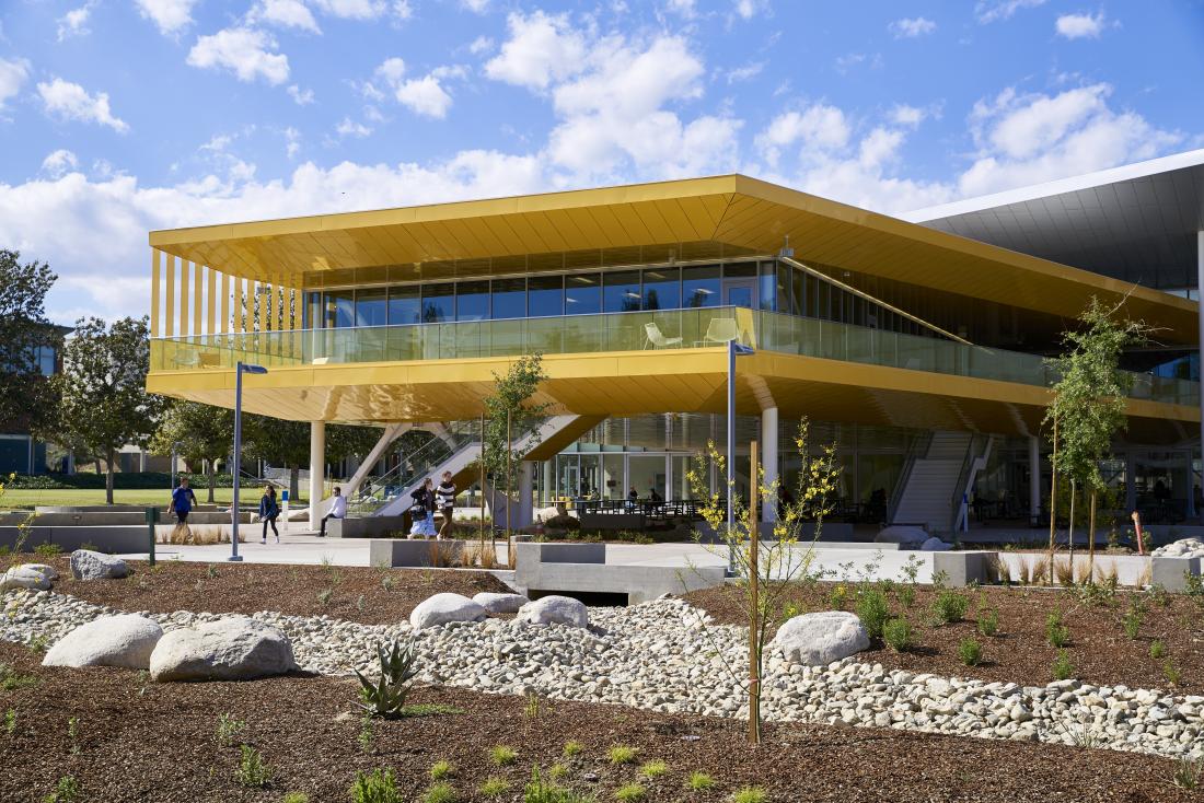 Student Union building on a sunny day