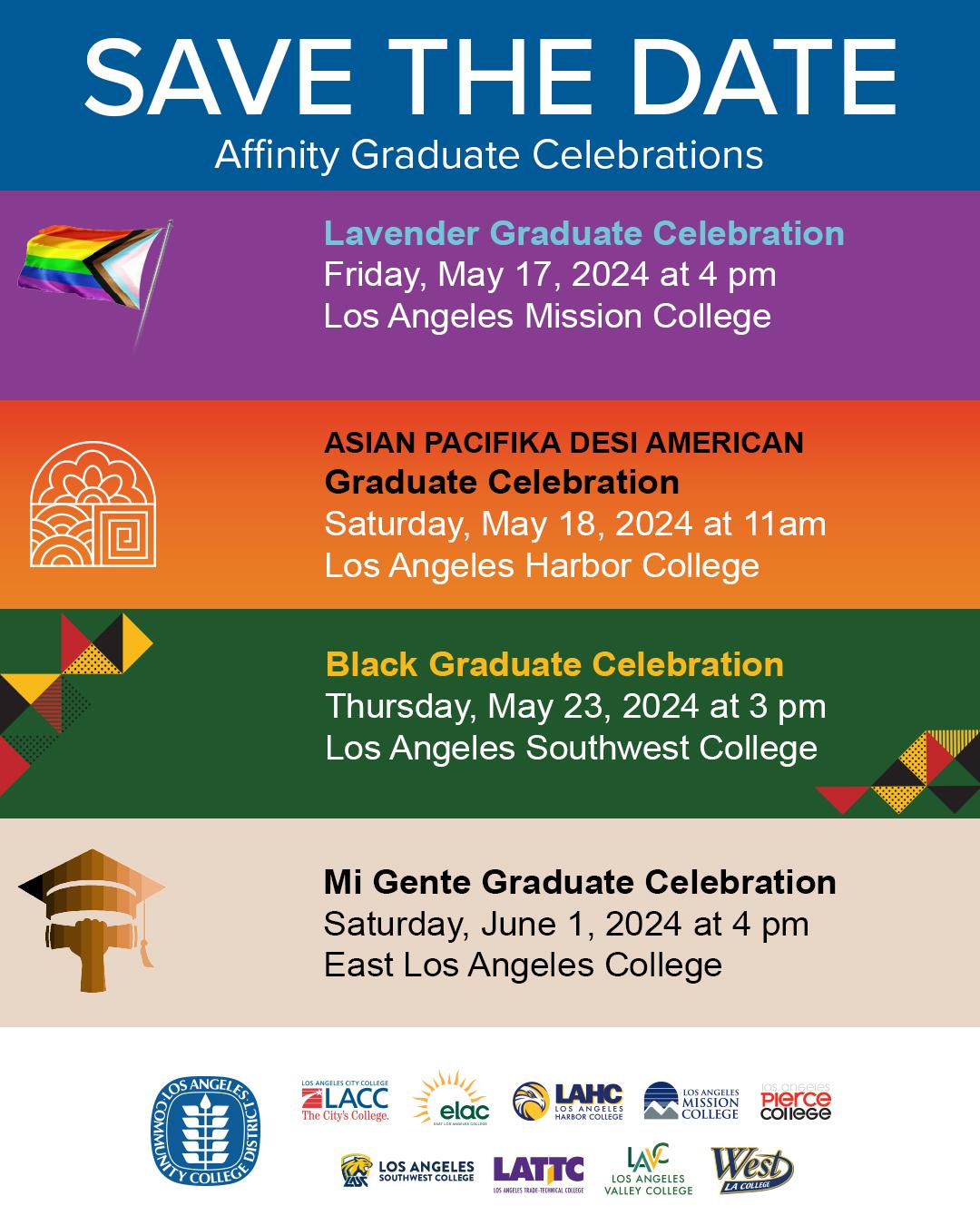 LACCD Affinity Graduate Celebrations