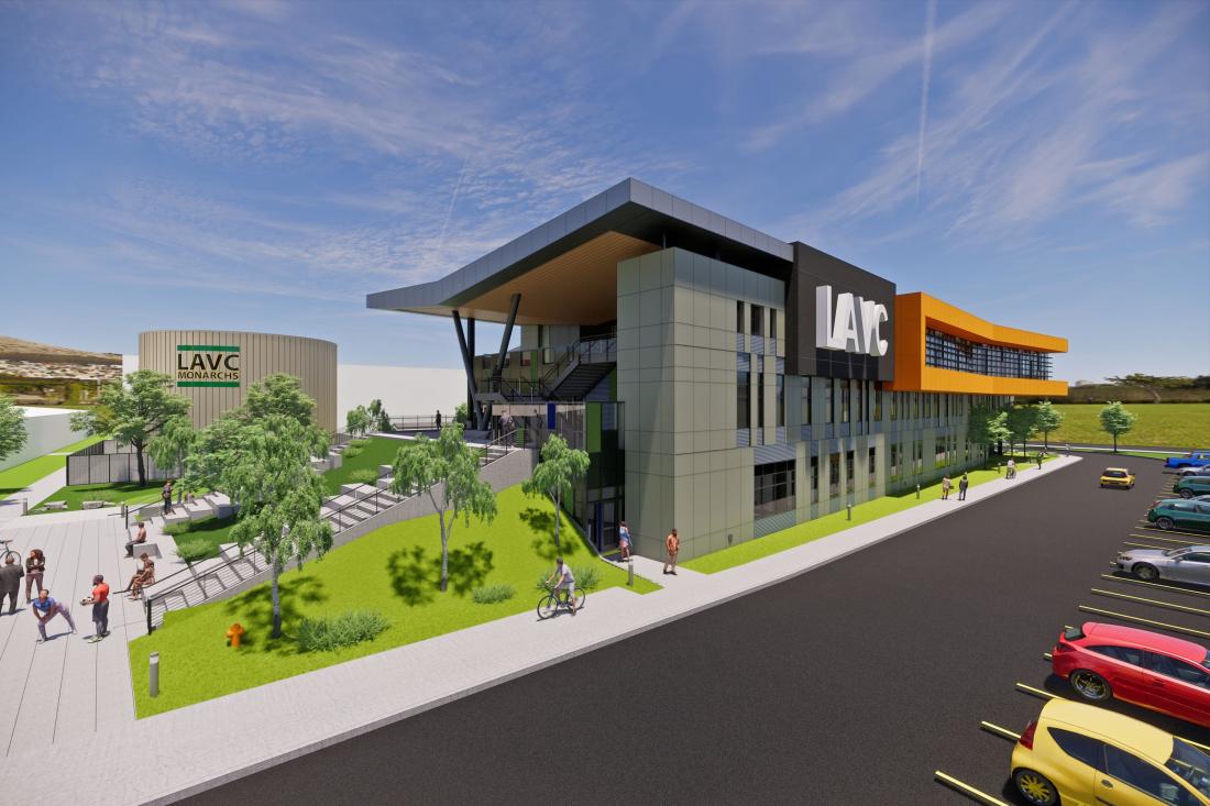 Rendering of Academic Complex 1