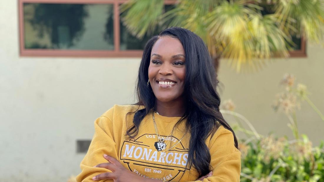 LAVC student Sable Thomas