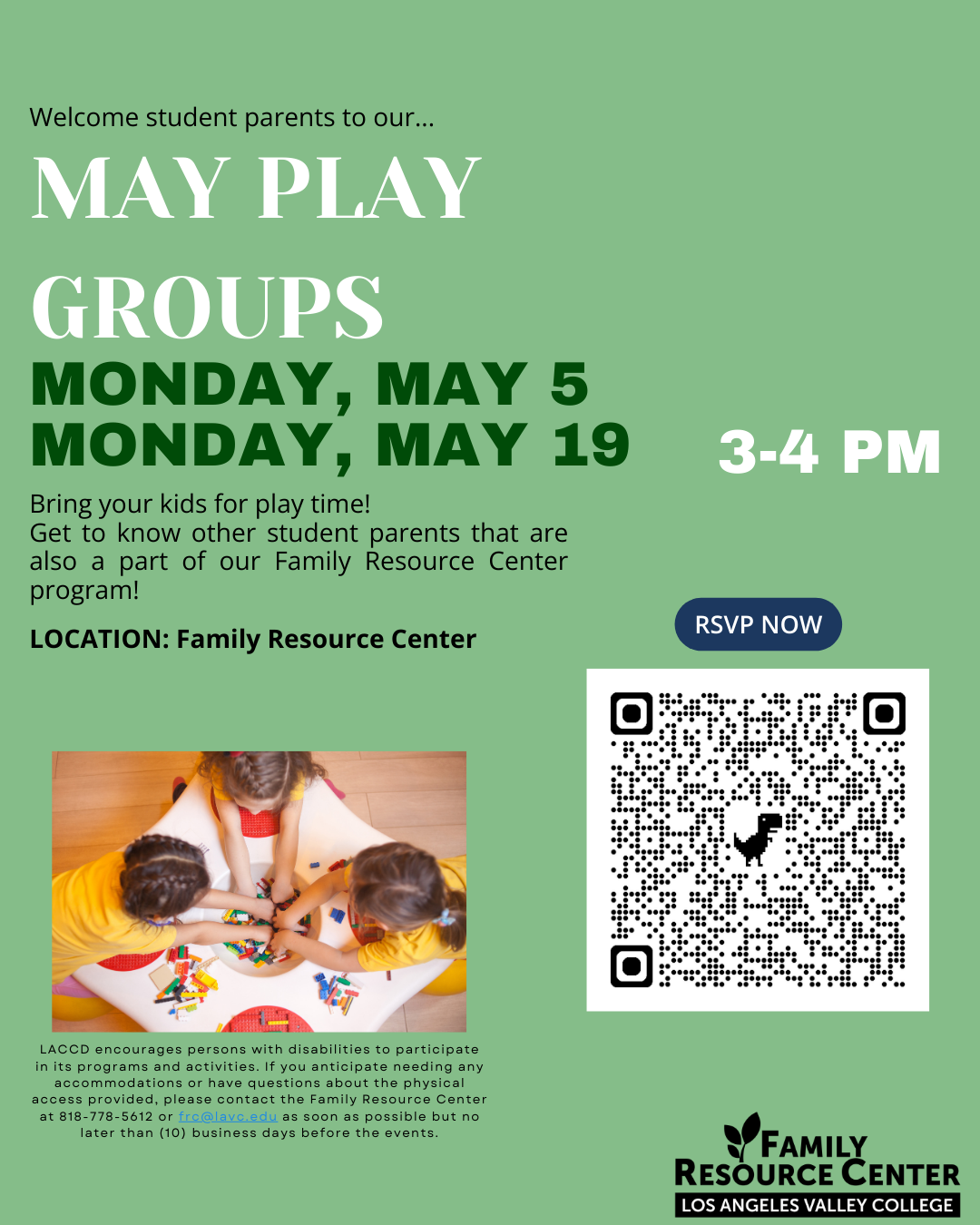 May Play group flyer