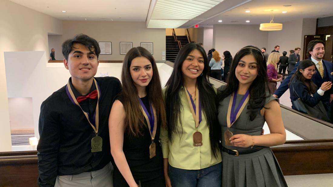 LAVC medalists at the 2025 Phi Rho Pi Forensics Tournament