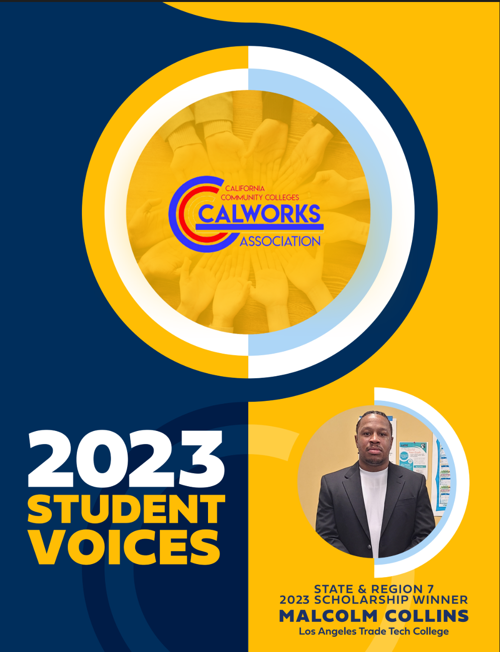 2023 CalWORKs Student Voices Book Cover