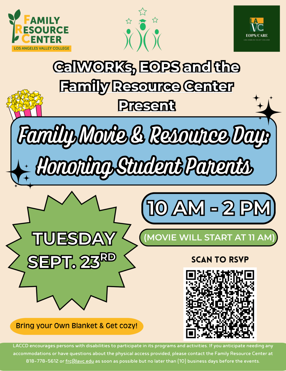 Family Movie & Resource Day flyer