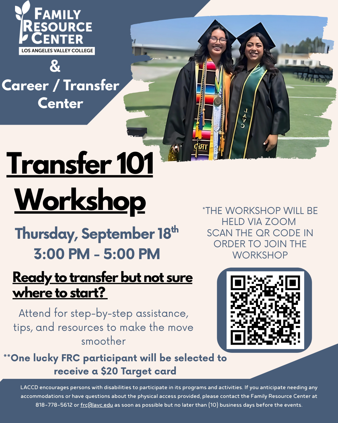 Transfer 101 Workshop flyer
