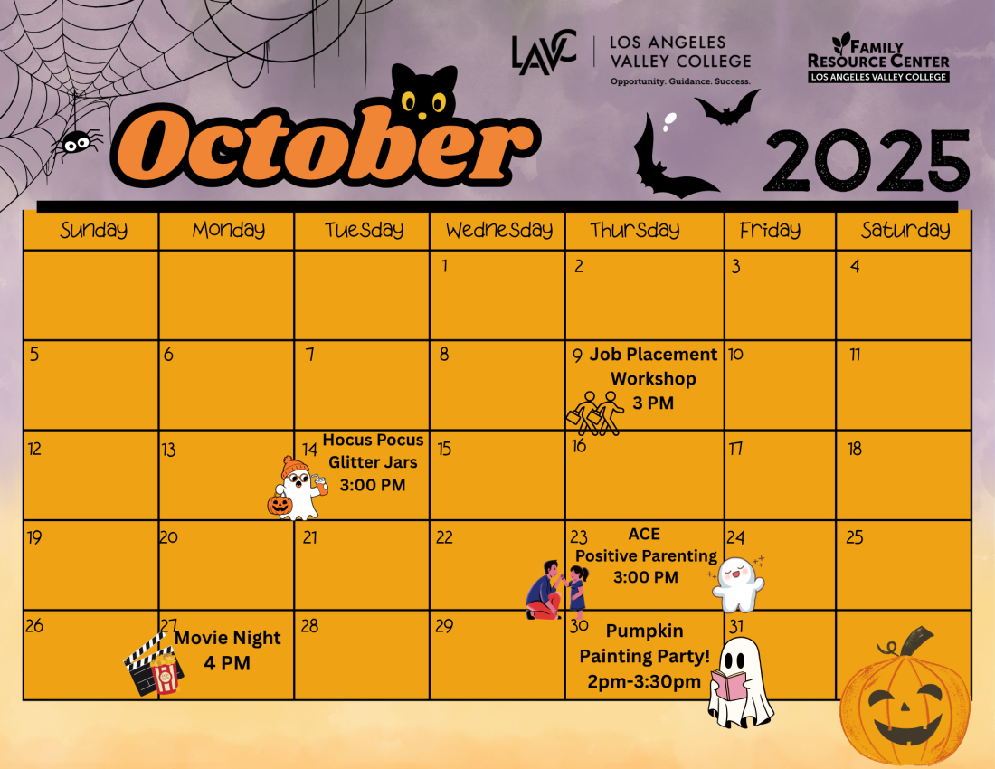 October Calendar