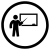 Picture of teacher in front of whiteboard