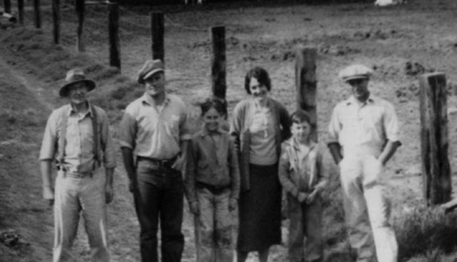 DuPlessis Family in 1936
