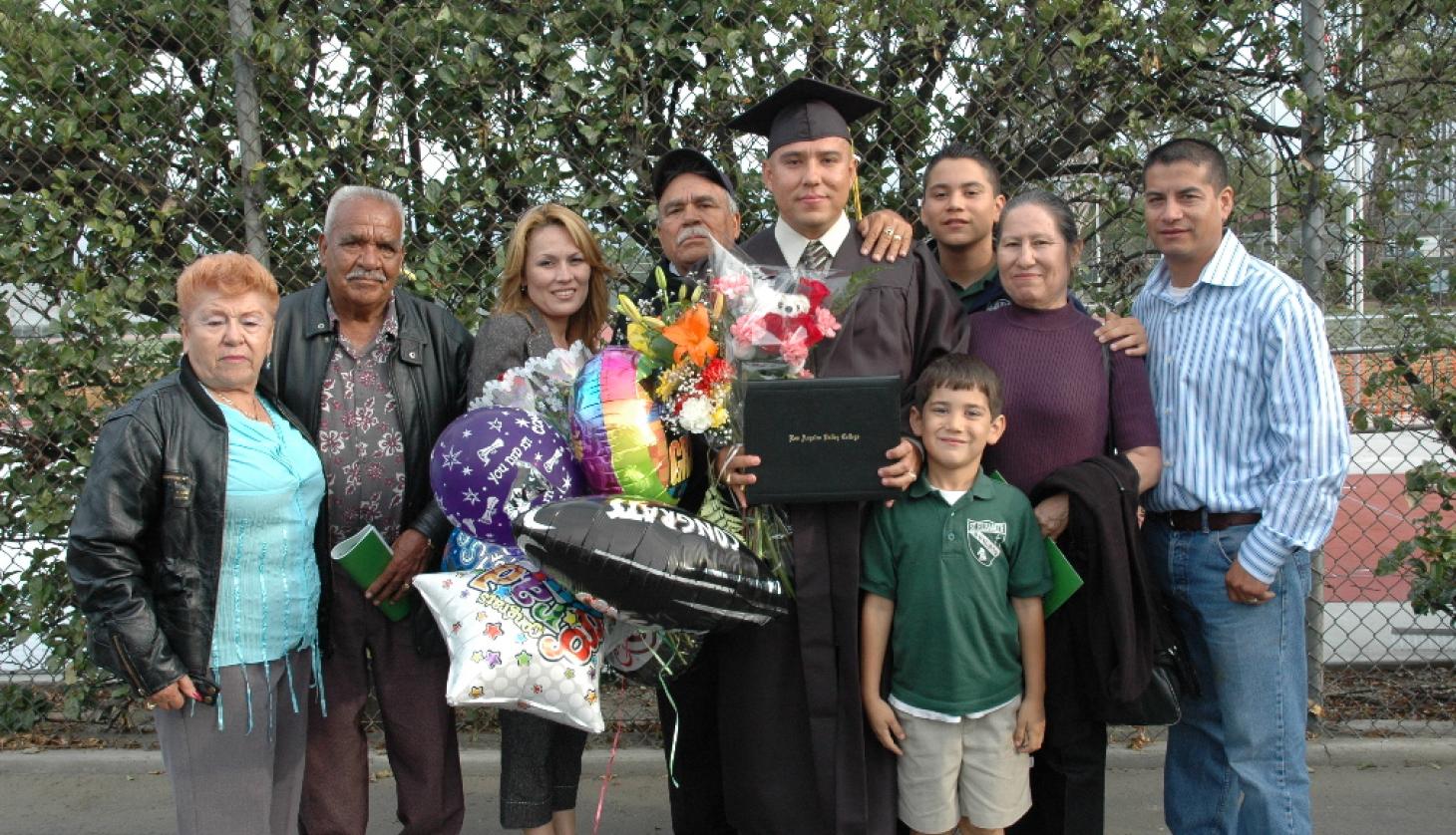 2007 Graduate with Family
